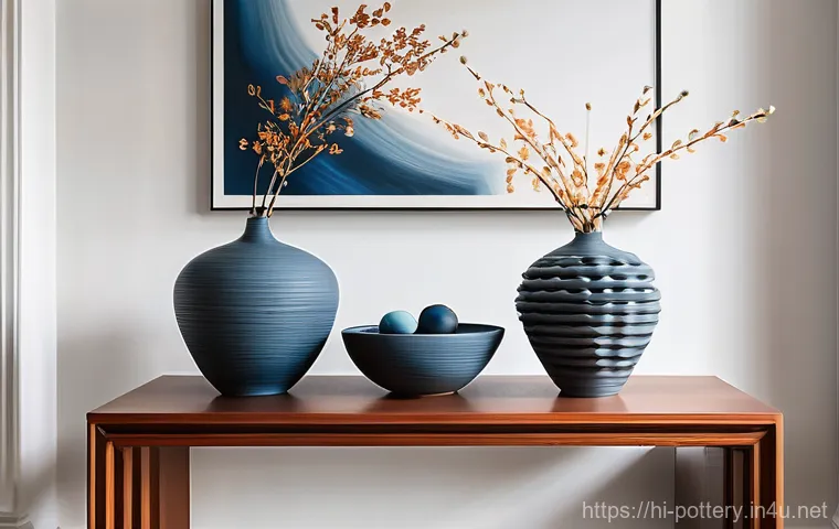 3D 프린팅 도자기 기술 - **Prompt 1: Futuristic Ceramic Art Studio**
    A bright, clean, and modern ceramic art studio bathe...